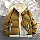 Puffer Jacket - Hooded - Warm - Down Jacket - Men's Winter Jackets-Chaps of London-Green-XXXS-Chaps of London