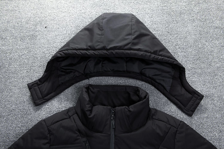 Puffer Jacket - Men's Warm Hooded Padded Down Jacket for Winter-Chaps of London-Chaps of London
