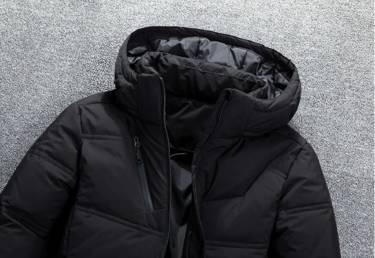 Puffer Jacket - Men's Warm Hooded Padded Down Jacket for Winter-Chaps of London-Chaps of London