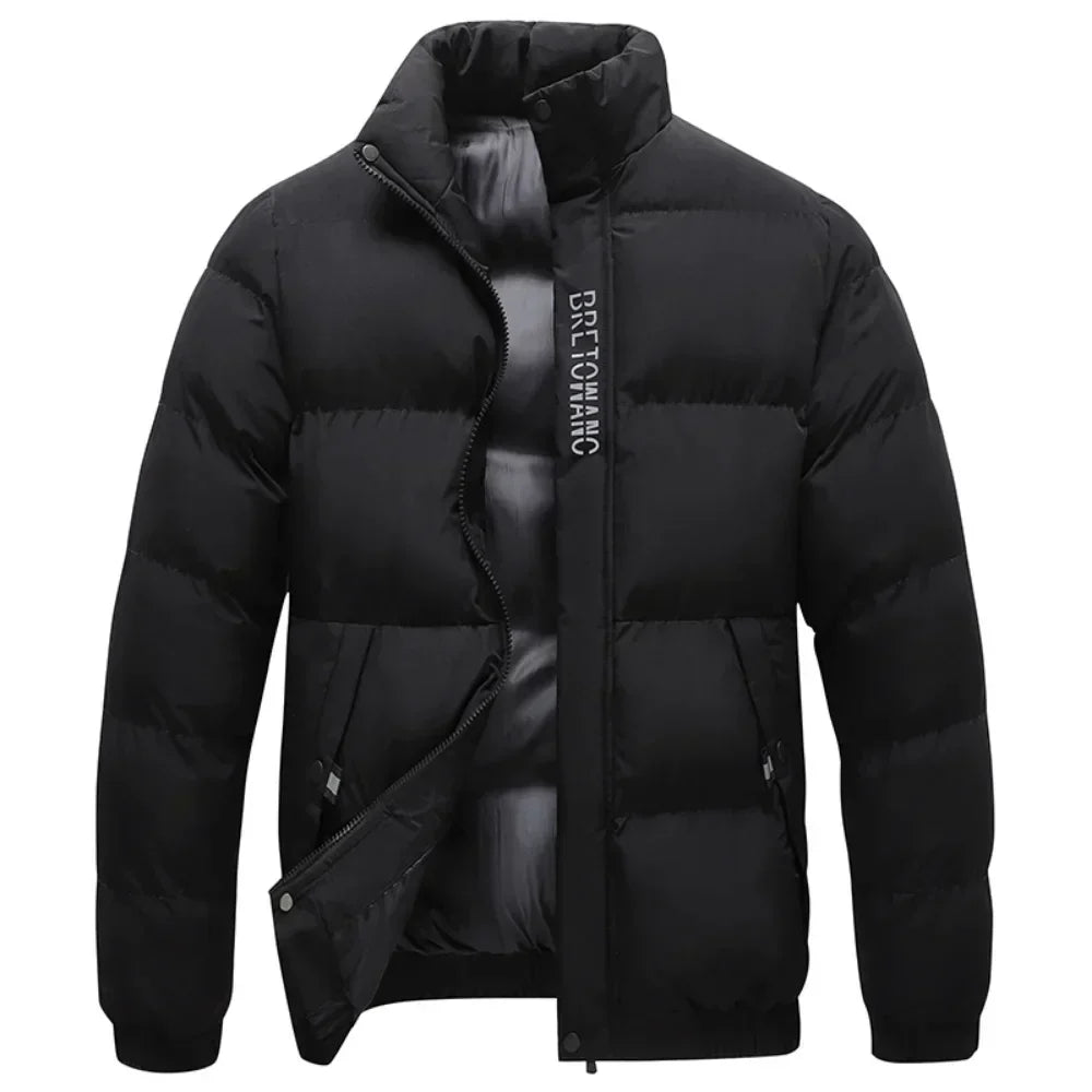 Puffer Jacket | Padded | Warm | Down Jacket | Men's Winter Jacket -Winterjas heren-Chaps of London-Black-S-Chaps of London