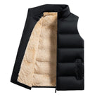 Puffer Vest - Men's Sleeveless Padded Bodywarmer Winter Gilet-Chaps of London-Black-S-Chaps of London