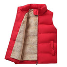 Puffer Vest - Men's Sleeveless Padded Bodywarmer Winter Gilet-Chaps of London-Red-S-Chaps of London