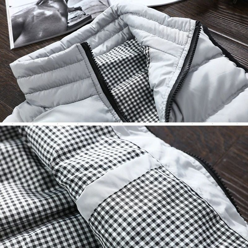 Puffer Vest - Men's Zip-Up Winter Bodywarmer Winter Gilet-Chaps of London-Chaps of London