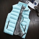 Puffer Vest - Men's Zip-Up Winter Bodywarmer Winter Gilet-Chaps of London-Turquoise-s-Chaps of London