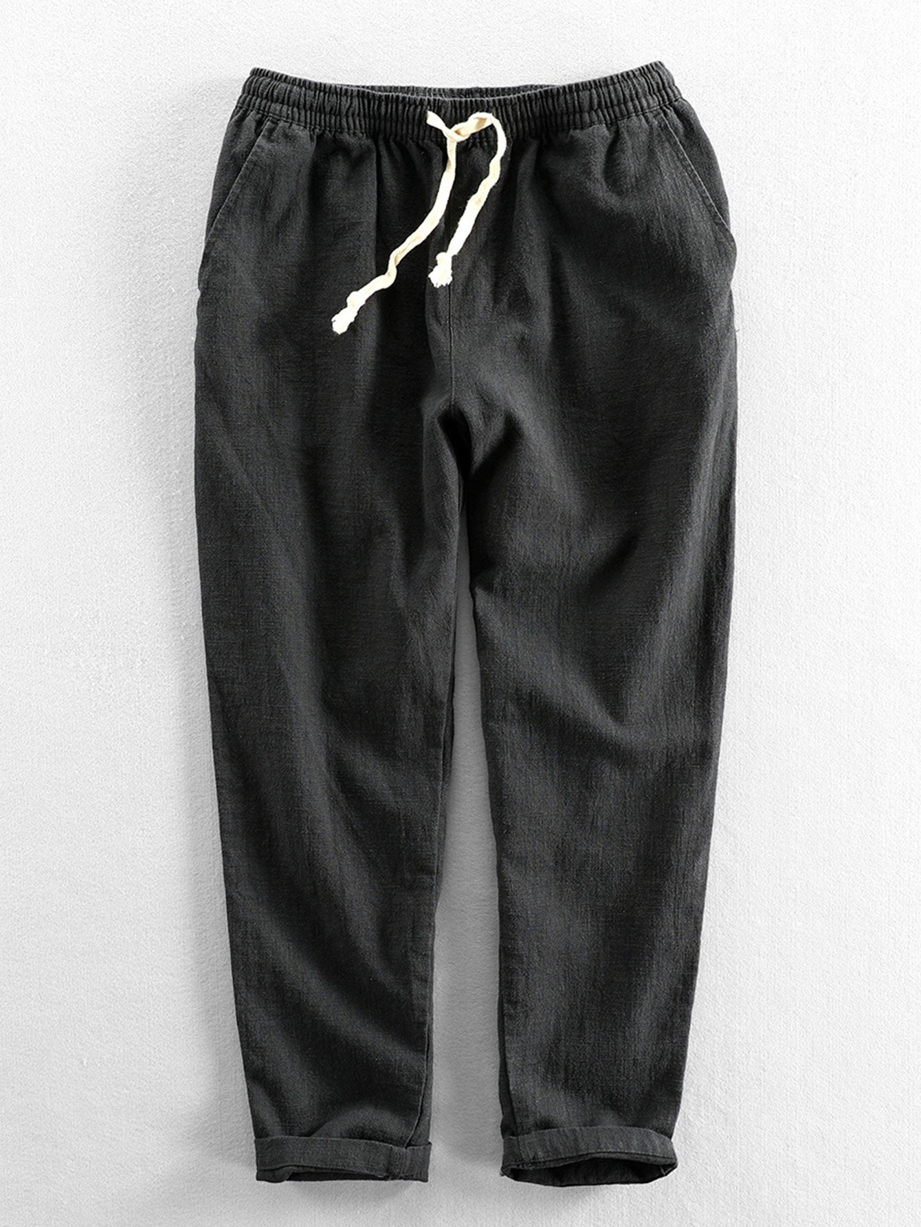 Shirt and Pants Set | Button-Up | Long Sleeve | Linen Two-Piece Set | Men's Co-Ord-Chaps of London-Chaps of London