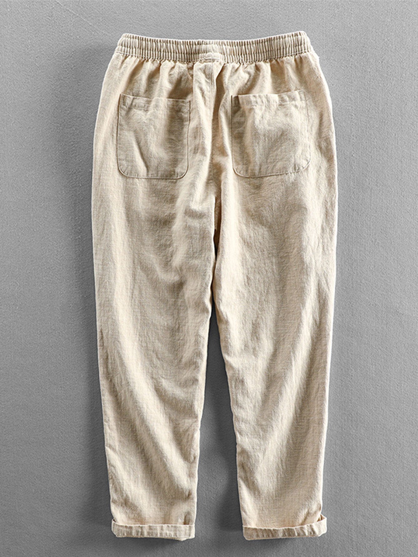 Shirt and Pants Set | Button-Up | Long Sleeve | Linen Two-Piece Set | Men's Co-Ord-Chaps of London-Chaps of London