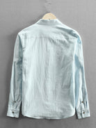 Shirt and Pants Set | Button-Up | Long Sleeve | Linen Two-Piece Set | Men's Co-Ord-Chaps of London-Chaps of London