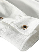 Shirt and Pants Set | Button-Up | Long Sleeve | Linen Two-Piece Set | Men's Co-Ord-Chaps of London-Chaps of London