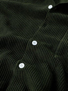 Shirt and Shorts Set | Corduroy | Short Sleeve | Two-Piece Set | Men's Co-Ord Set-Textured Polo Shirt and Short Set for Men-Chaps of London-Chaps of London