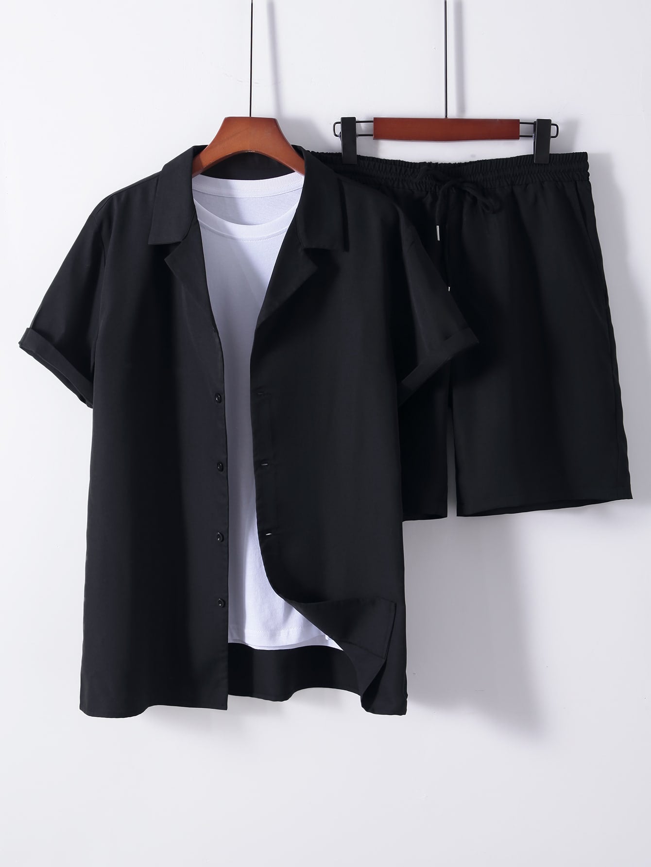 Shirt and Shorts Set | Short Sleeve | Co-Ord | Two-Piece Set | Men's Summer Sets-Chaps of London-Chaps of London