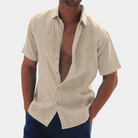 Short Sleeve Shirt - Men's Lightweight Buttoned Up Shirt for Summer-Chaps of London-Chaps of London