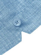 Short Sleeve Shirt - Men's Lightweight Collared Button-Up Shirt-Shirt-Chaps of London-Chaps of London