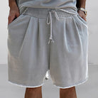 Shorts and Tshirt Set - Loose Fit - Oversized - Two-Piece Set - Men's Summer Clothes-Chaps of London-Chaps of London