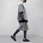 Shorts and Tshirt Set - Loose Fit - Oversized - Two-Piece Set - Men's Summer Clothes-Chaps of London-Chaps of London