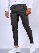 Skinny Chinos - Men's Casual Stretch Slim Fit Chino Pants-Skinny chino pants-Chaps of London-Dark Gray-XS-Chaps of London