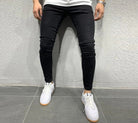 Skinny Jeans - Comfortable - Slim Fit - Stretch Jeans - Men's Jeans-Stretch Denim Cargo Pants-Chaps of London-Chaps of London