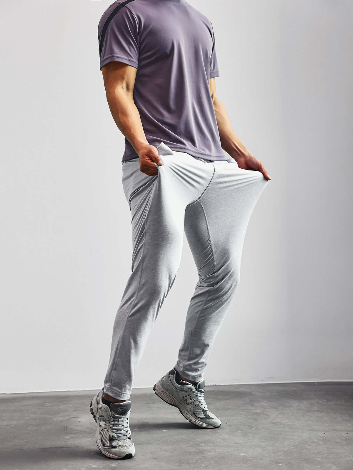Slim Fit Joggers - Skinny - Sweatpants - Stretch Pants - Men's Activewear -Men's Clothing > Men's Activewear > Men's Active Bottoms > Men's Active Pants-Chaps of London-Chaps of London