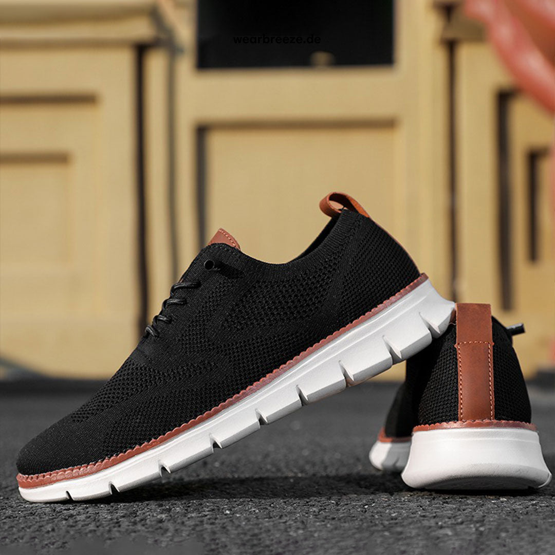 Slip-On Sneakers - Comfortable - Seamless - Mesh Sneakers - Men's Shoes-Comfortable Shoes-Chaps of London-Chaps of London