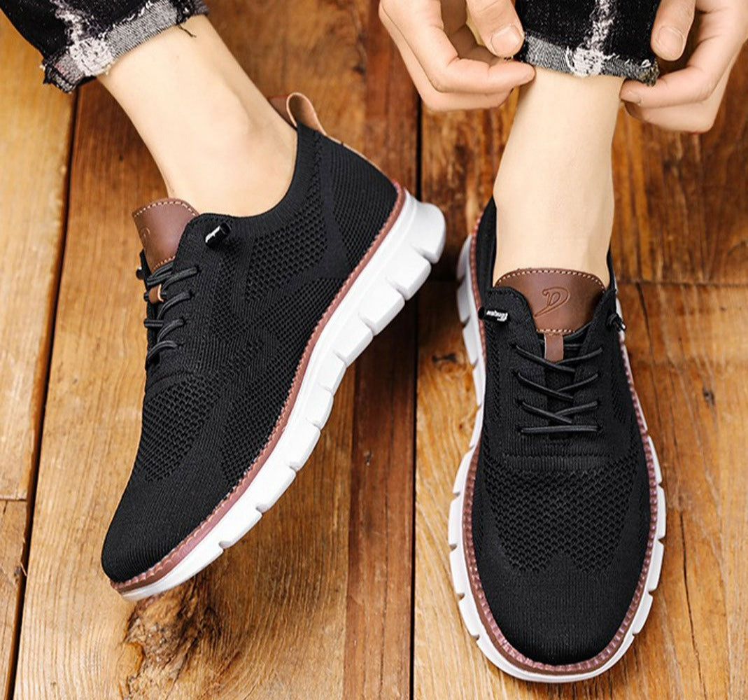 Slip-On Sneakers - Comfortable - Seamless - Mesh Sneakers - Men's Shoes-Comfortable Shoes-Chaps of London-Chaps of London