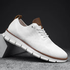 Slip-On Sneakers - Comfortable - Seamless - Mesh Sneakers - Men's Shoes-Comfortable Shoes-Chaps of London-White-37-Chaps of London