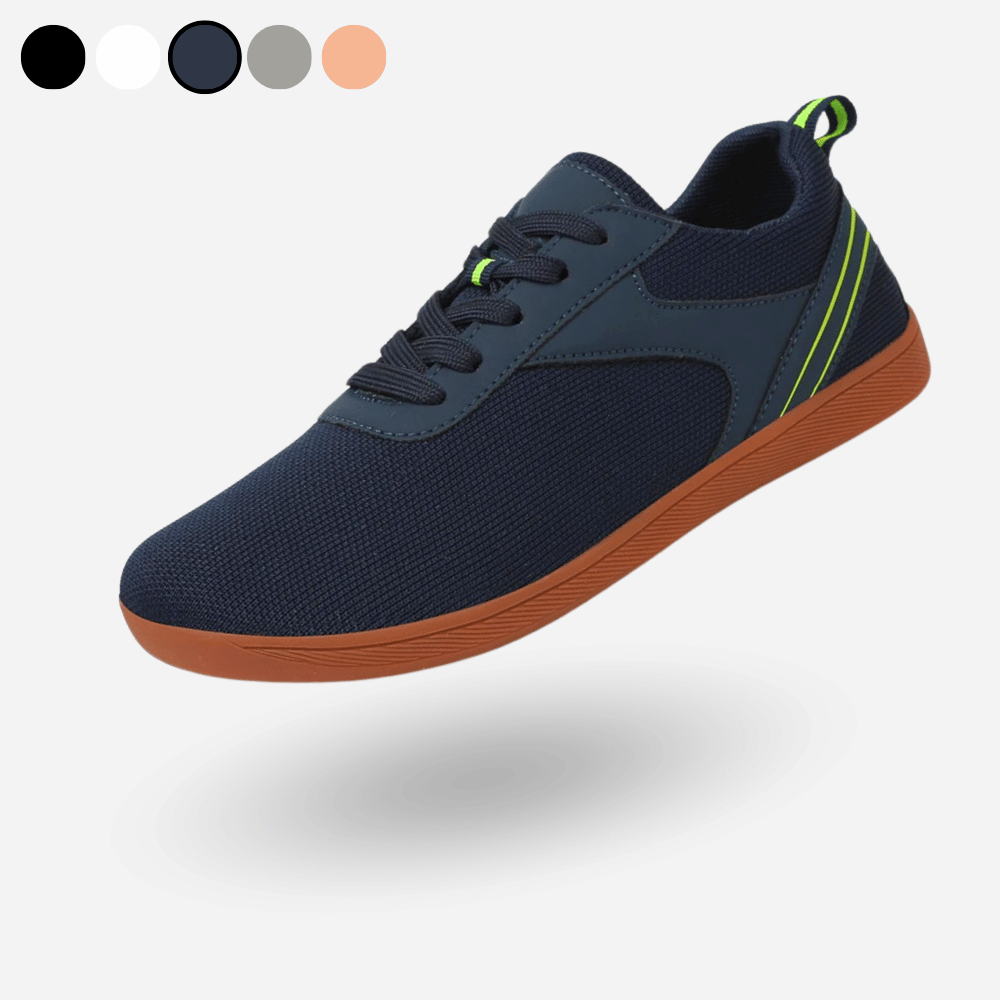 Sneakers - Men's Comfortable Breathable Lace-Up Walking Shoes-Sneakers-Chaps Herrenmode-Dark Blue-36-Chaps of London