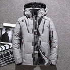 Snow Jacket | Hooded | Puffer | Down Jacket | Men's Winter Jackets-Chaps of London-Gray-XS-Chaps of London