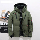 Snow Jacket | Hooded | Puffer | Down Jacket | Men's Winter Jackets-Chaps of London-Green-XS-Chaps of London