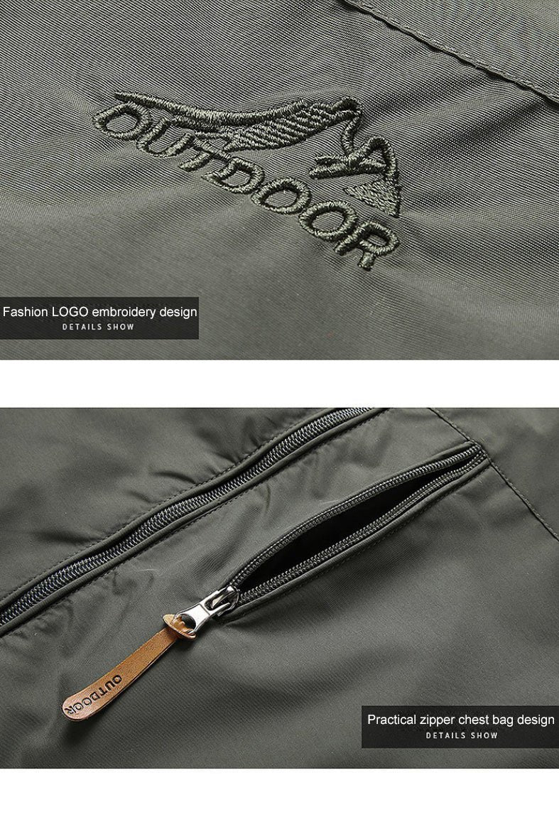Softshell Jacket - Men's Hooded Waterproof Outdoor Windproof Jacket-Chaps of London-Chaps of London