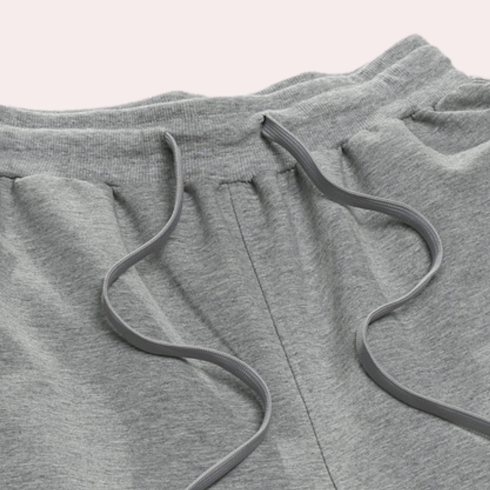 Straight Leg Joggers - Drawstring - Leisure - Sweatpants - Men's Pants-Chaps of London-Chaps of London