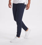 Stretch Pants - Men's Casual Elastic Waist Skinny Pants-Chinos-Chaps of London-Blue-S-Chaps of London
