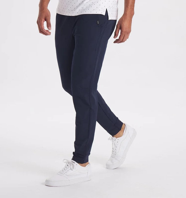Stretch Pants - Men's Casual Elastic Waist Skinny Pants-Chinos-Chaps of London-Blue-S-Chaps of London