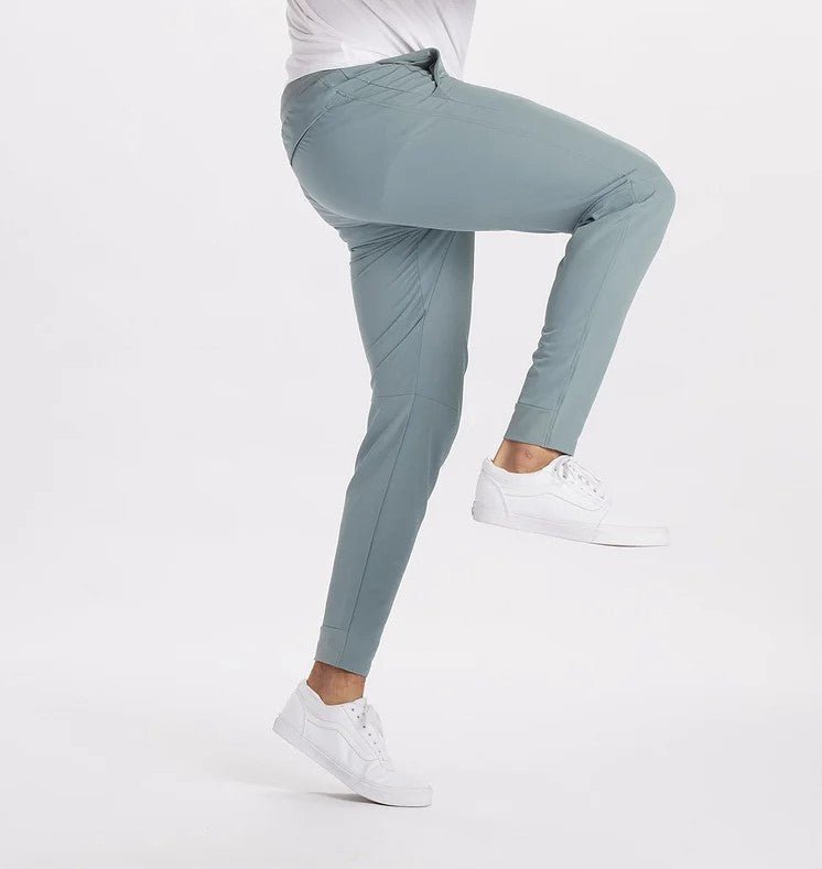 Stretch Pants - Men's Casual Elastic Waist Skinny Pants-Chinos-Chaps of London-Chaps of London