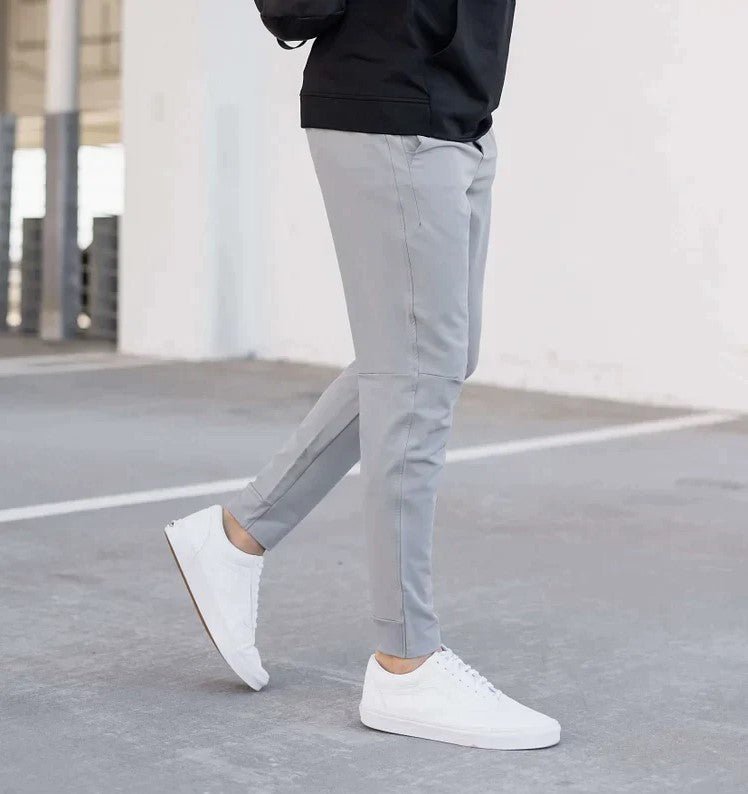Stretch Pants - Men's Casual Elastic Waist Skinny Pants-Chinos-Chaps of London-Chaps of London