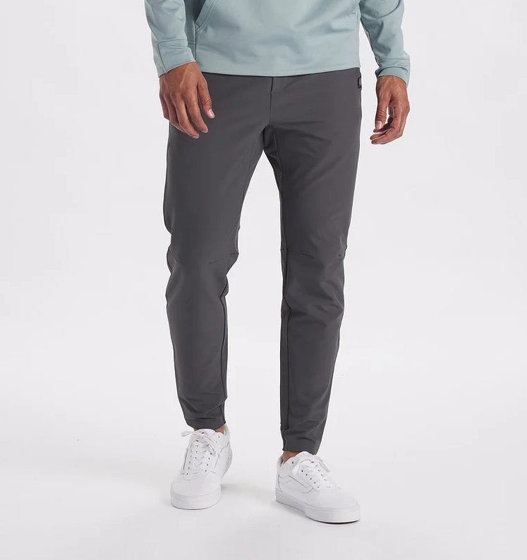 Stretch Pants - Men's Casual Elastic Waist Skinny Pants-Chinos-Chaps of London-Gray-S-Chaps of London