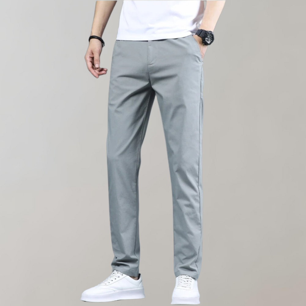 Stretch Pants | Skinny | Elastic Waist | Chino Pants | Men's Pants-Fashion Men Pants Chinos All-year-Chaps of London-Chaps of London