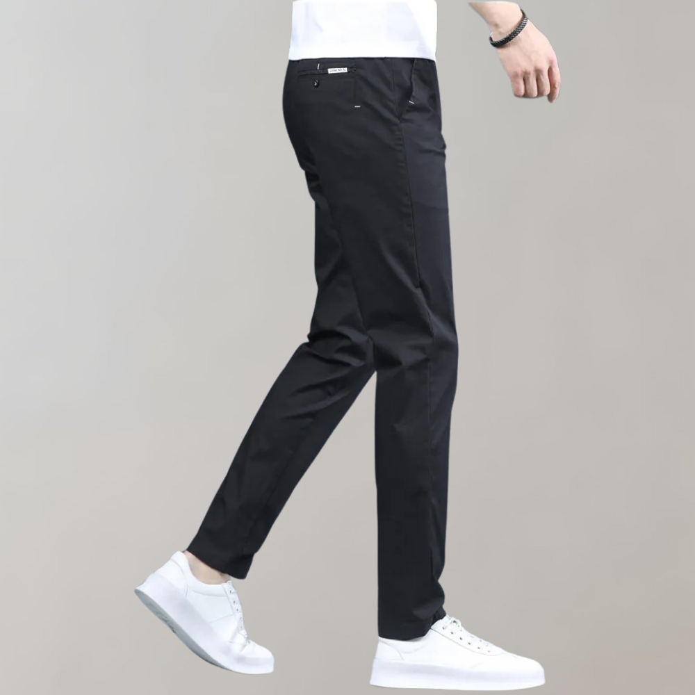 Stretch Pants | Skinny | Elastic Waist | Chino Pants | Men's Pants-Fashion Men Pants Chinos All-year-Chaps of London-Chaps of London