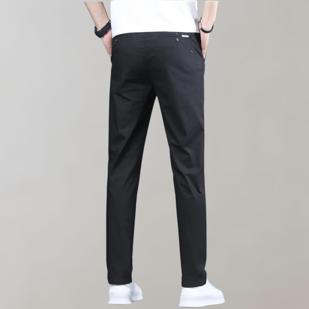 Stretch Pants | Skinny | Elastic Waist | Chino Pants | Men's Pants-Fashion Men Pants Chinos All-year-Chaps of London-Chaps of London