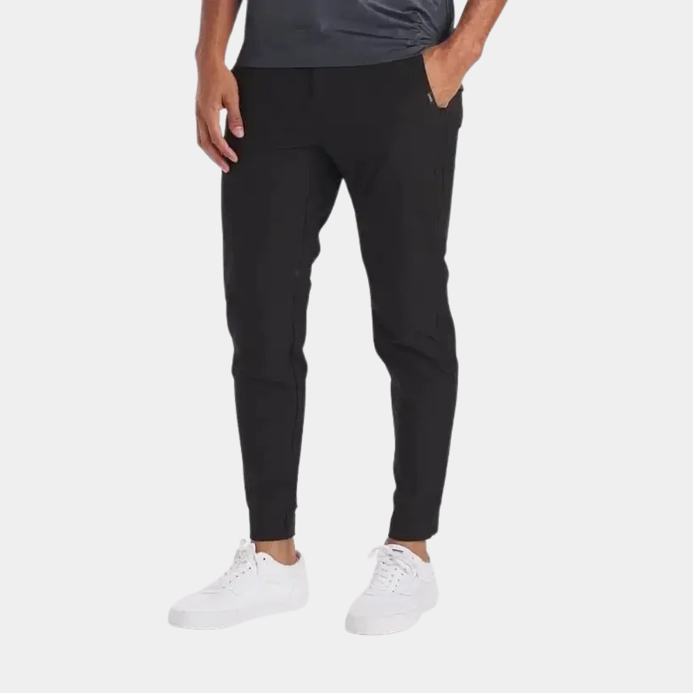 Stretch Pants | Slim Fit | Casual | Skinny Pants | Men's Trousers-Chaps of London-Black-S-Chaps of London