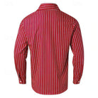 Striped Shirt | Long Sleeve | Slim Fit | Buttoned Up Shirt | Men's Shirts-Chaps of London-Chaps of London