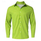 Striped Shirt | Long Sleeve | Slim Fit | Buttoned Up Shirt | Men's Shirts-Chaps of London-Chaps of London