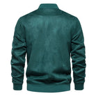 Suede Jacket - Button-Up - Thin - Casual Jacket - Men's Jacket-Bomber Jacket-Chaps of London-Chaps of London