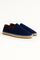 Suede Loafers - Comfortable - Slip-On - Summer Loafers - Men's Shoes-Chaps of London-Blue-38-Chaps of London