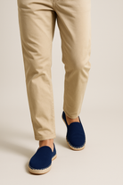 Suede Loafers - Comfortable - Slip-On - Summer Loafers - Men's Shoes-Chaps of London-Chaps of London