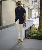 Suede Loafers - Men's Comfortable Rubber Sole Slip-On Loafers Shoes-Chaps of London-Chaps of London