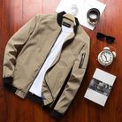 Summer Jacket - Lightweight - Zip-Up - Bomber Jacket - Men's Jacket-Fashion Men Jacket Bomber Spring-Chaps of London-Chaps of London
