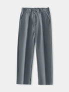 Summer Pants - Men's Lightweight Elastic Waist Straight Leg Slack Pants-Chaps of London-Chaps of London