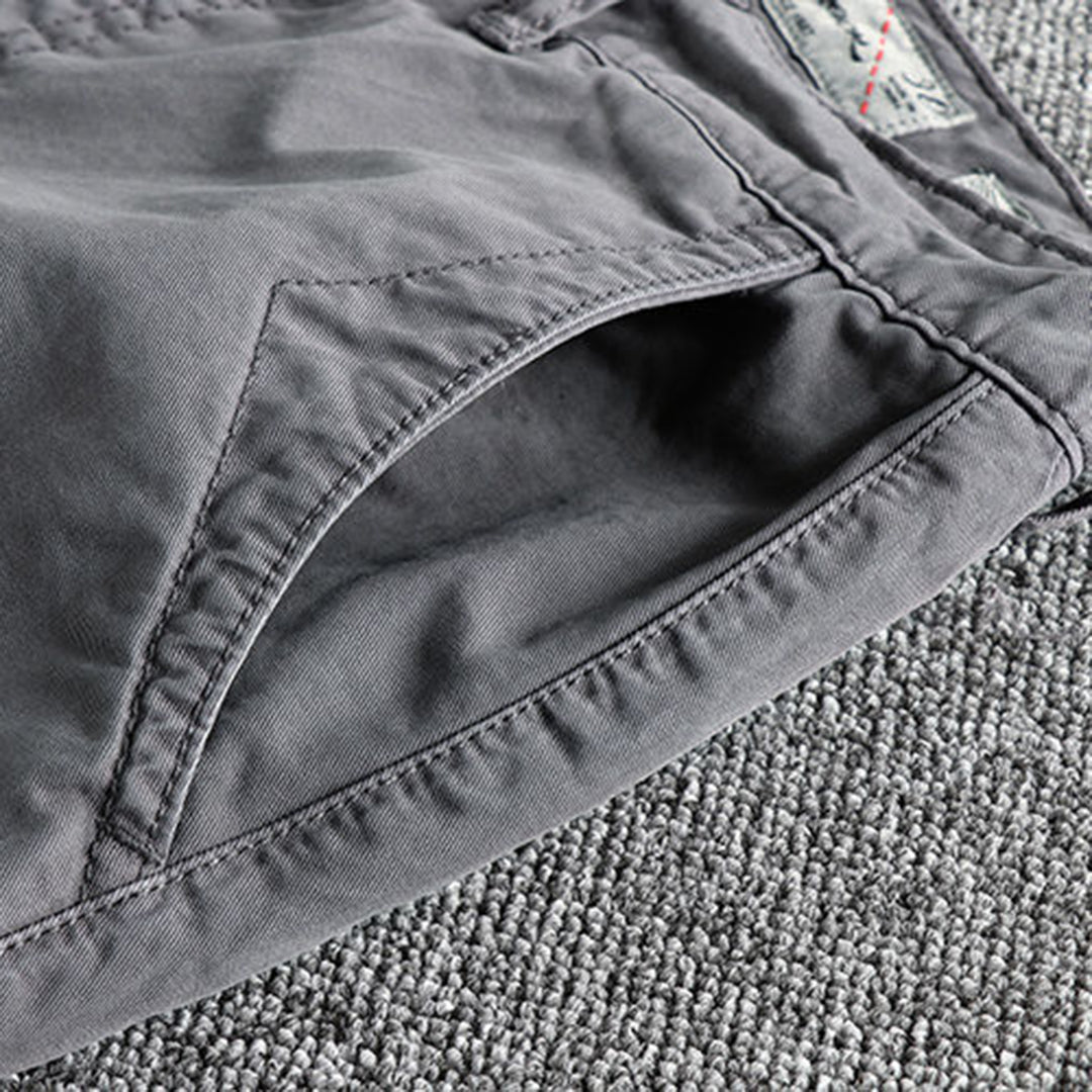 Summer Shorts - Men's Comfortable Stretch Denim Shorts-Chaps of London-Chaps of London