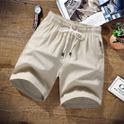 Summer Shorts - Men's Elastic Waist Drawstring Beach Shorts-Chaps of London-Chaps of London