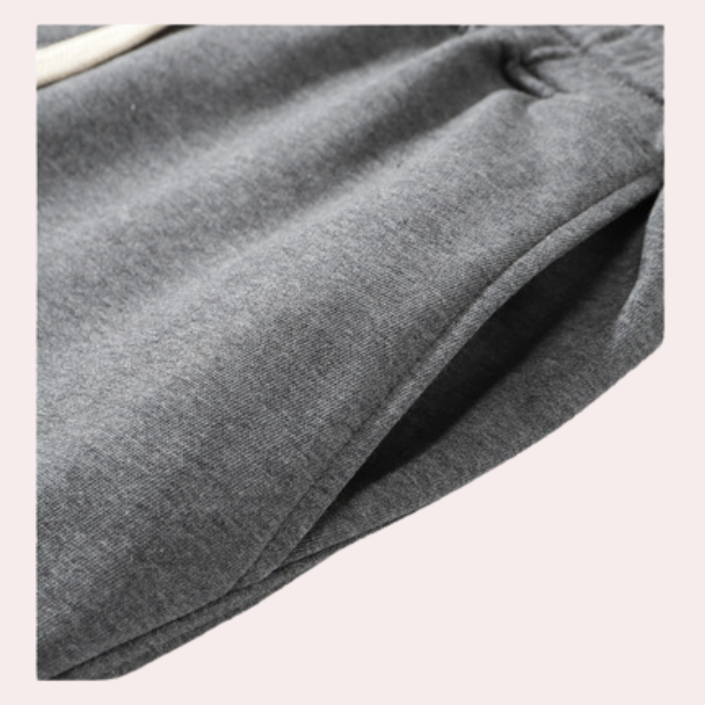 Sweat Shorts - Men's Sporty Elastic Waist Leisure Shorts-Men Summer Shorts-Chaps of London-Chaps of London