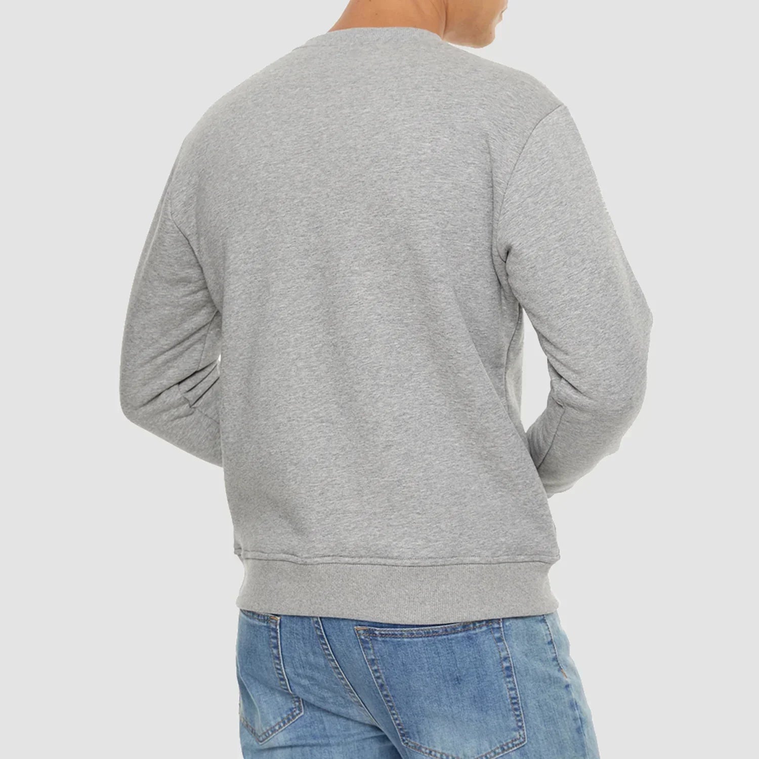 Sweatshirt - Warm - Crew Neck - Winter Pullover - Fleece Lined Sweatshirts for Men-Sweater-Chaps Herrenmode-Chaps of London